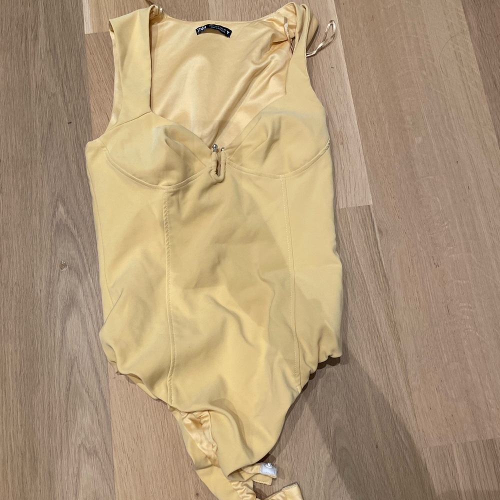 Zara Yellow Bodysuit